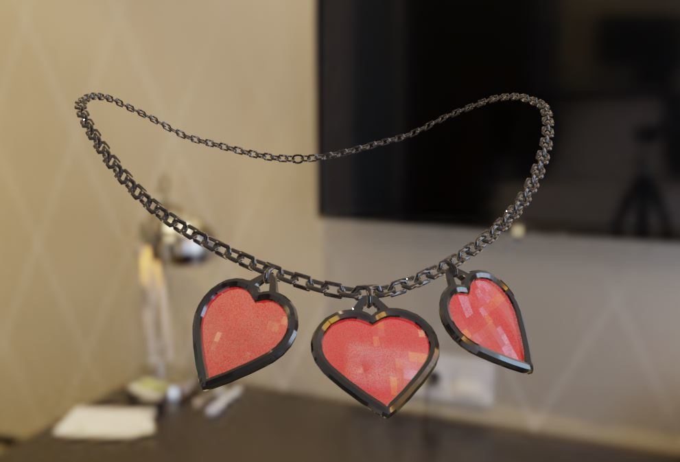 Heart Necklace ハートのネックレス