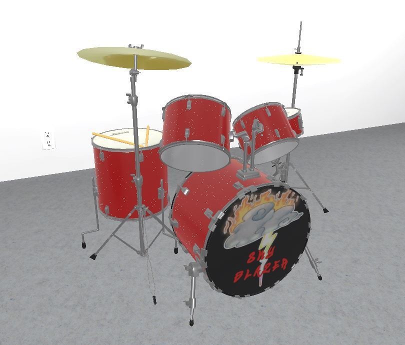 5-Piece Drum Set - ドラムセット