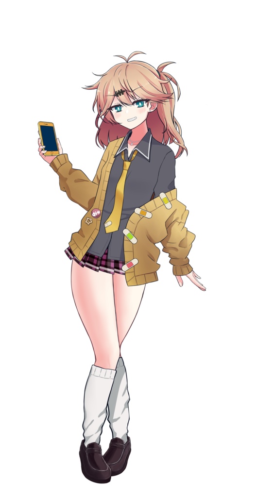 木屑式春日部つむぎ立ち絵素材「ちょっとあざとかわいいつむぎちゃん」