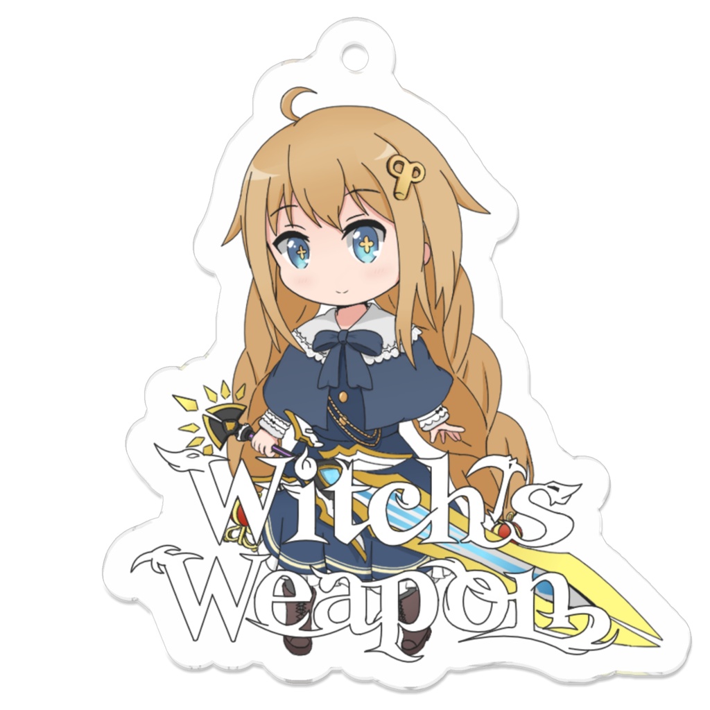 魔女兵器アクリルキーホルダー　スクルド