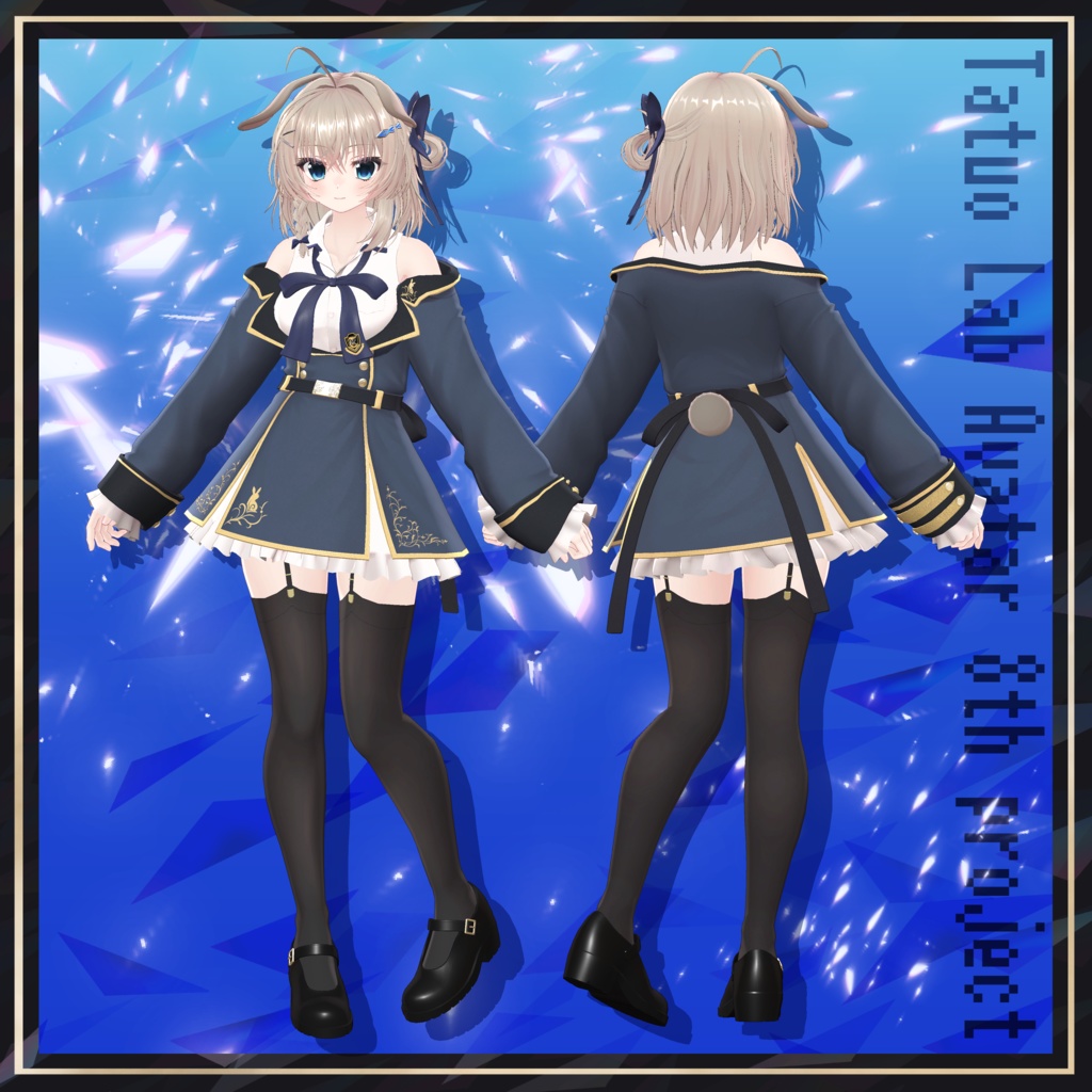 オリジナル3Dモデル「レプレル」Ver1.0.0