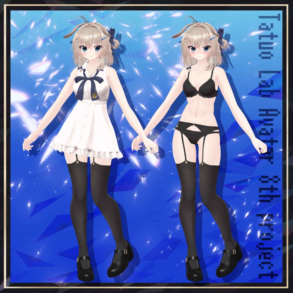 オリジナル3Dモデル「レプレル」Ver1.0.0