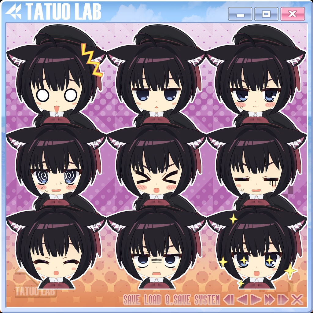 『シャーノ (Charno)』オリジナル3Dモデル