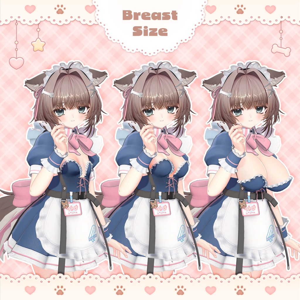 オリジナル3Dモデル「ウトナ」Ver1.0.0【販売記念セール1000円OFF‼】