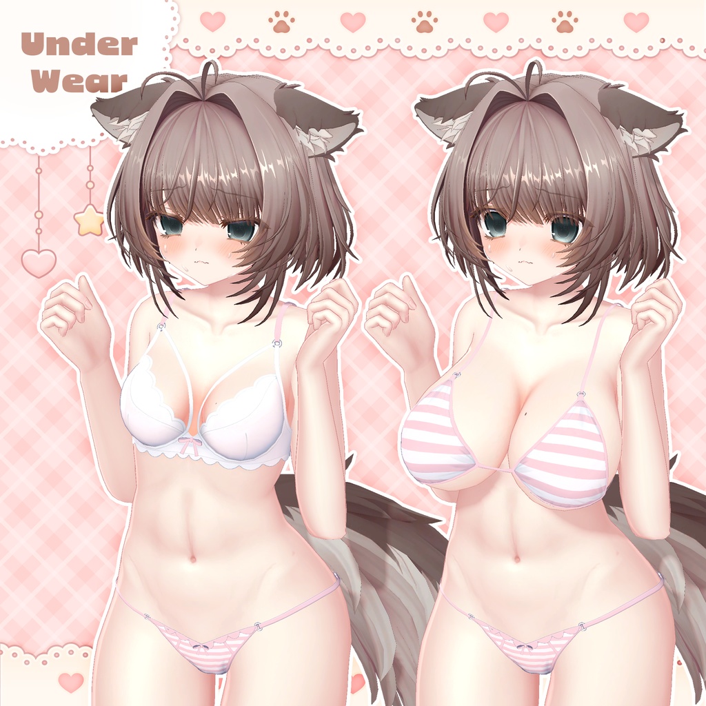 オリジナル3Dモデル「ウトナ」Ver1.0.0【販売記念セール1000円OFF‼】