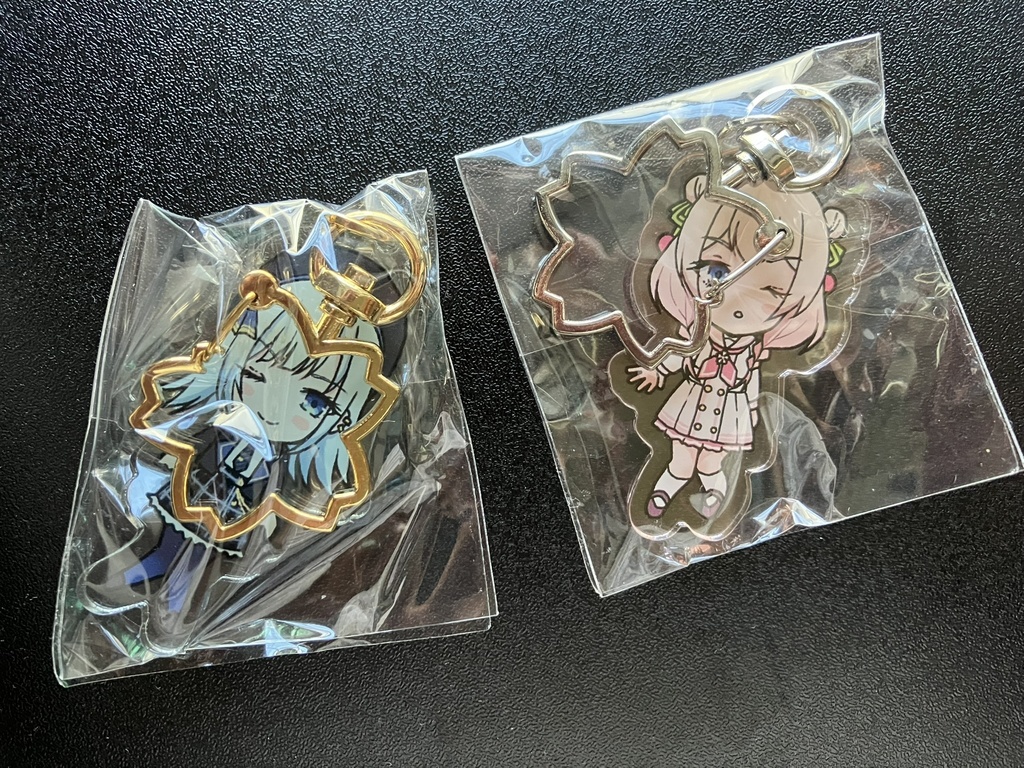 彩澄姉妹アクキーセット