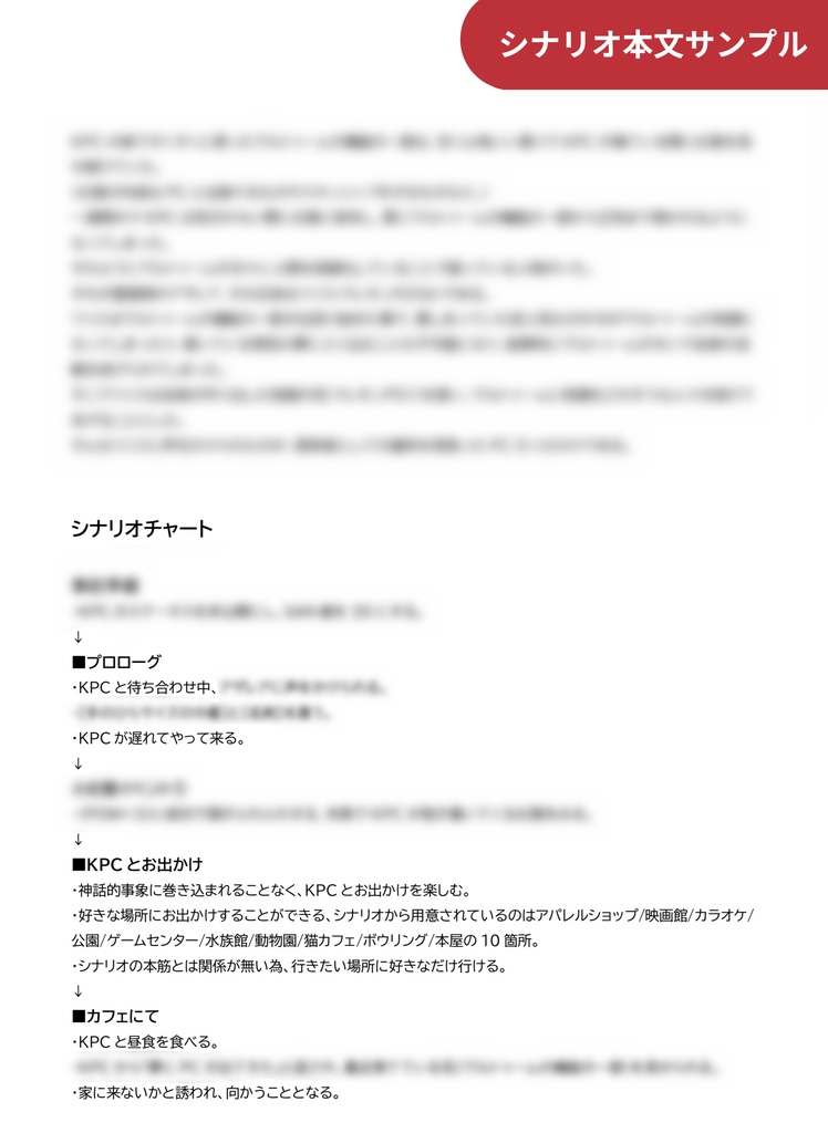 【CoCタイマン】喰花乱墜-くうげらんつい-【キス/正気度喪失】SPLL:E108561