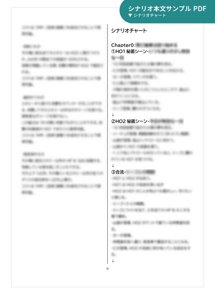 【CoC秘匿2PL】神話的事象対策本部【バディバトルアクション】SPLL:E199451