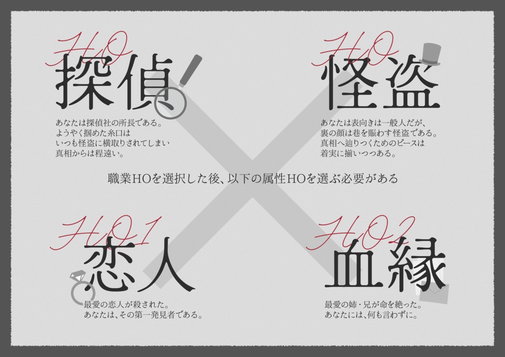 【CoC秘匿2PL】拝啓、私の愛した探偵へ【試し読み公開中】
