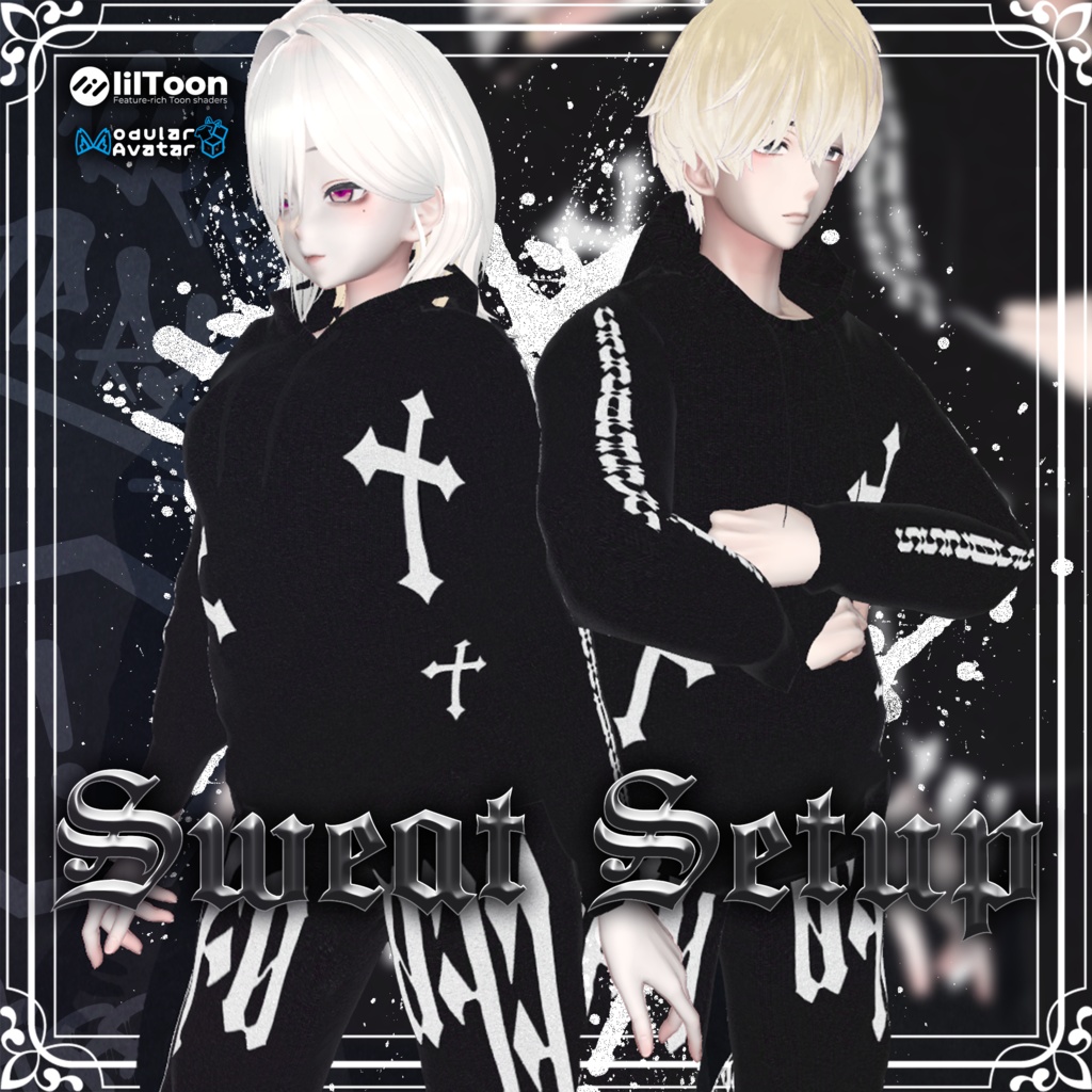 【森羅・水瀬対応】スウェットセットアップ / 【Shinra・Minase】Sweat Setup 