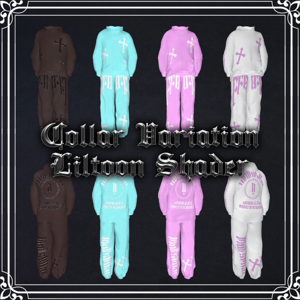 【森羅・水瀬対応】スウェットセットアップ / 【Shinra・Minase】Sweat Setup