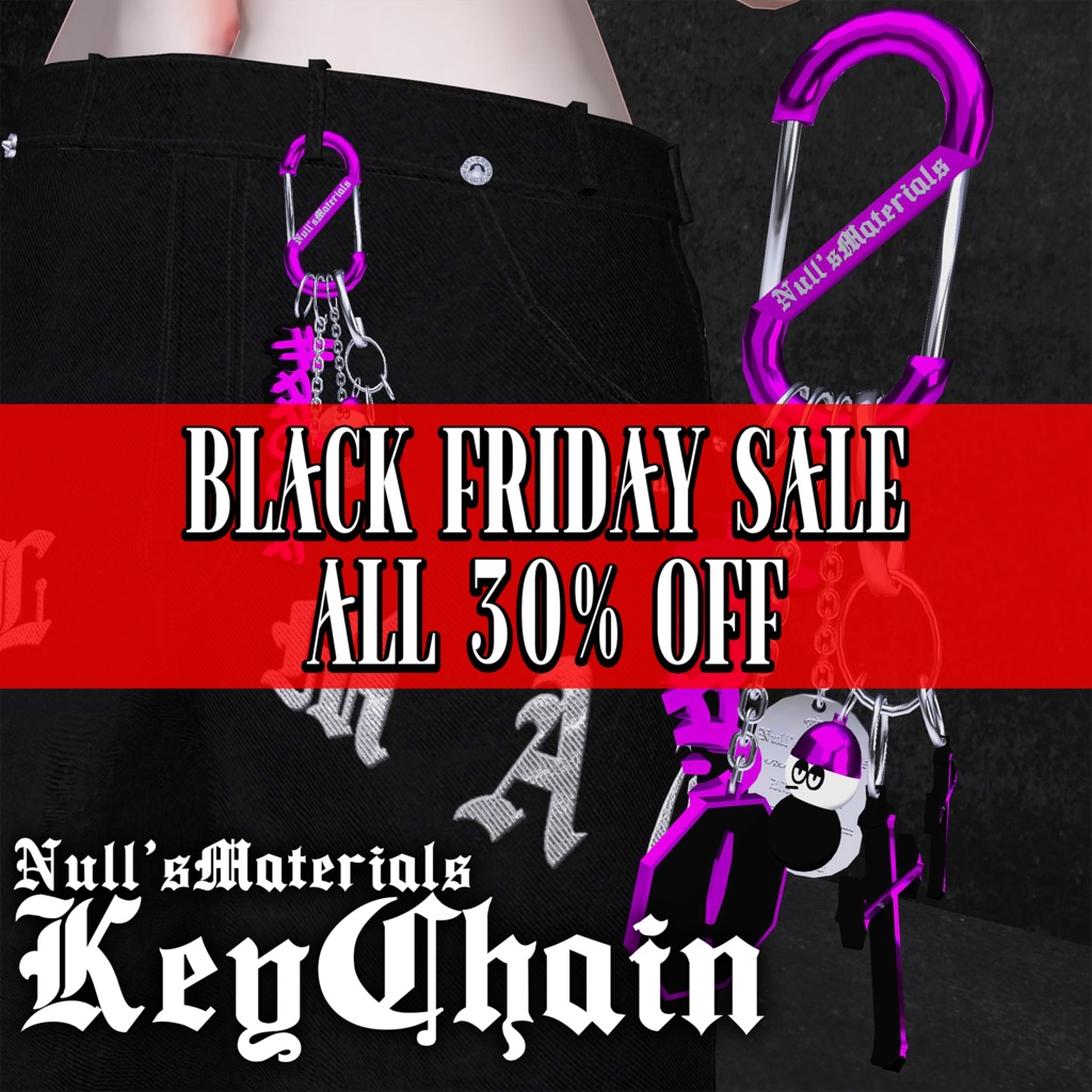 -30%OFFSALE-【全アバター使用可能】Re:ストリートキーチェーン/Re:StreetKeychain