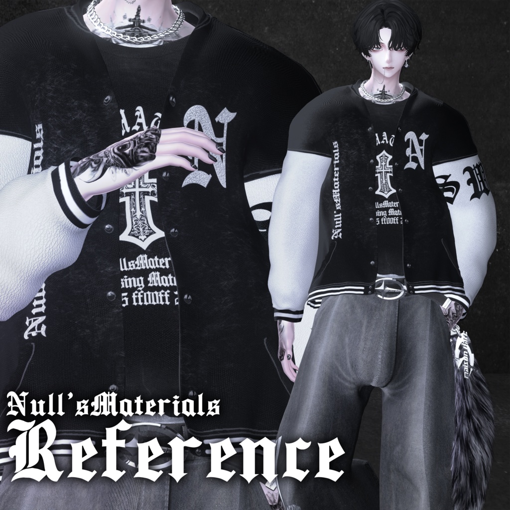 【森羅・水瀬対応】NMオリジナル スタジャン / Shinra・Minase】NMoriginal StadiumJacket