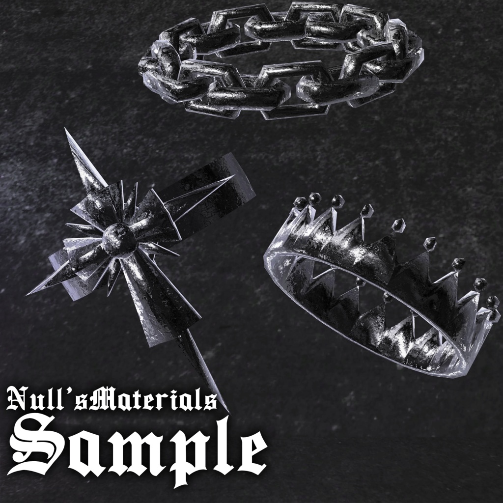 【全アバター使用可能】12種リングセット/【All Avatar】12RingSet