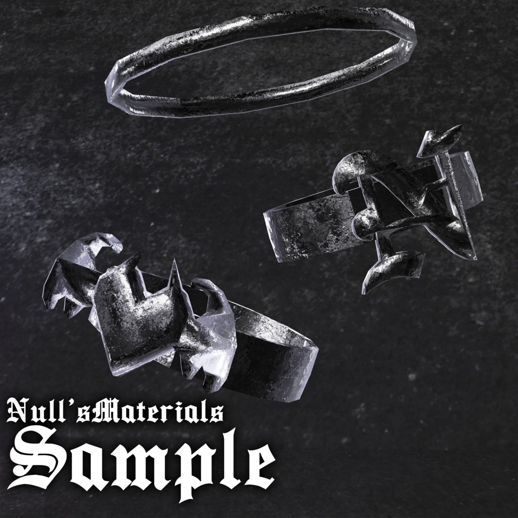 【全アバター使用可能】12種リングセット/【All Avatar】12RingSet