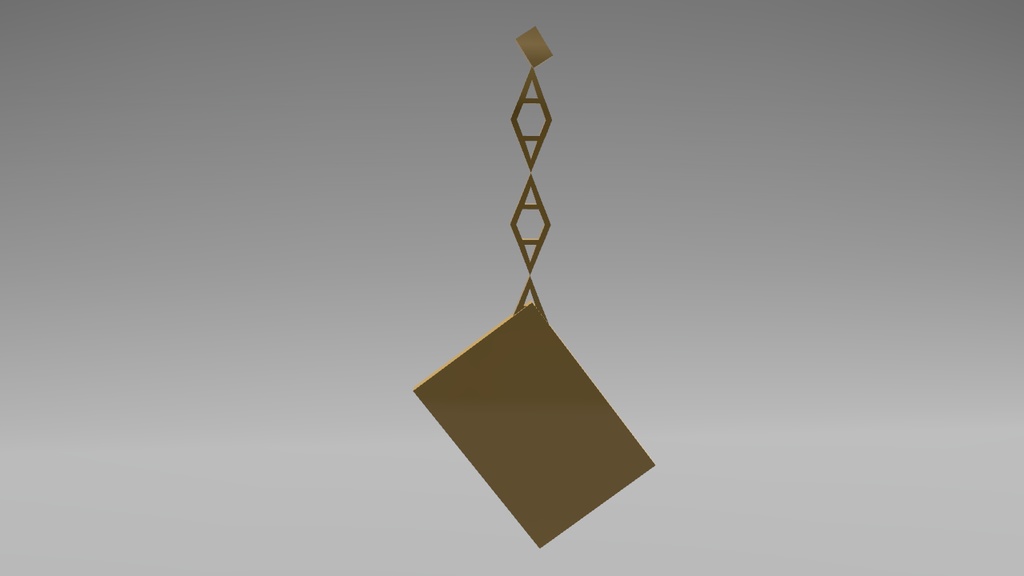 【3Dモデル】トランプのピアス