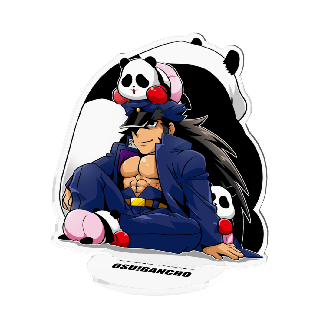 番長アクリルフィギュア(轟・パンダ・コパンダ)