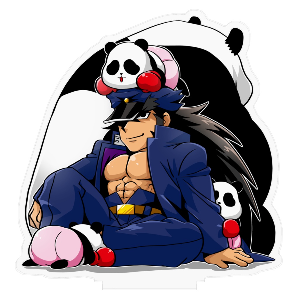 番長アクリルフィギュア(轟・パンダ・コパンダ)