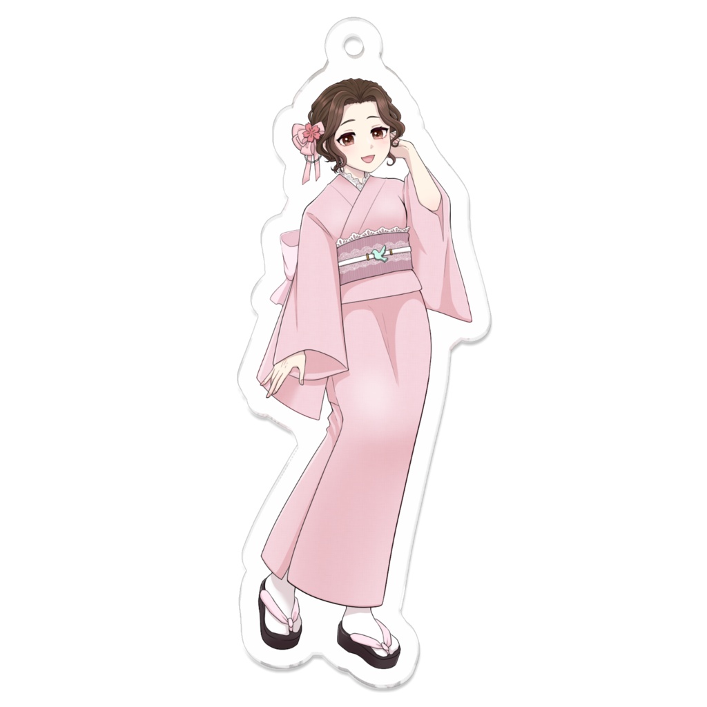 和装ショコラアクリルキーホルダー