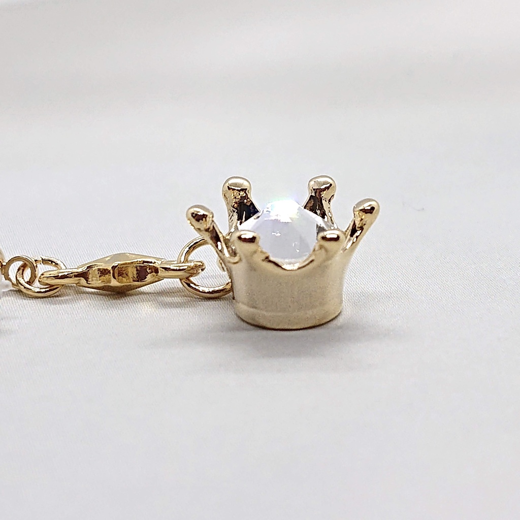 オクタヴィネル寮イメージ 魔法石とマジカルキー風のピアス/イヤリング