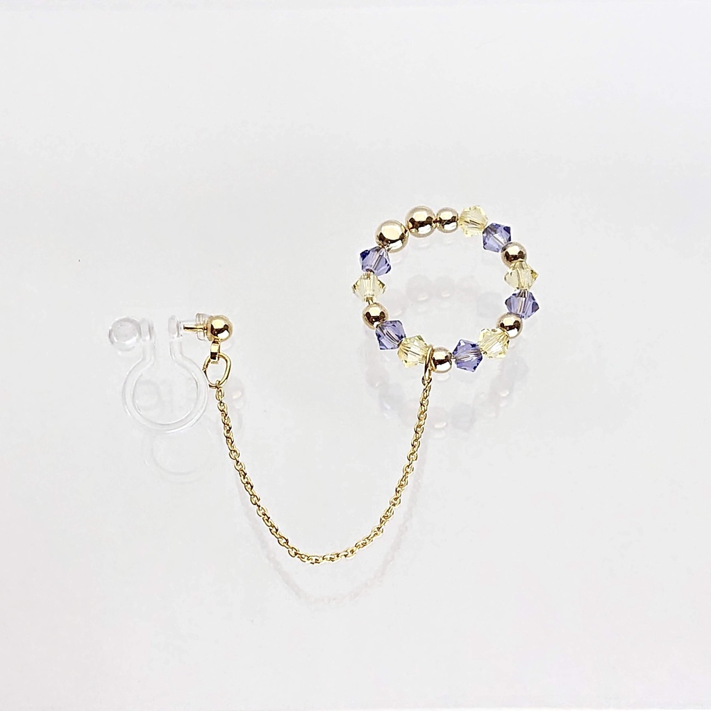 ヴィル・ルーク・エペル イメージ クリスタル イヤーカフイヤリング/ピアス