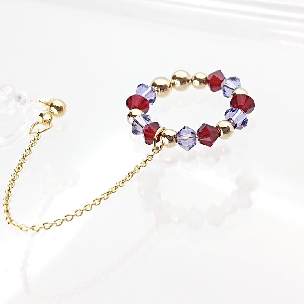 ヴィル・ルーク・エペル イメージ クリスタル イヤーカフイヤリング/ピアス