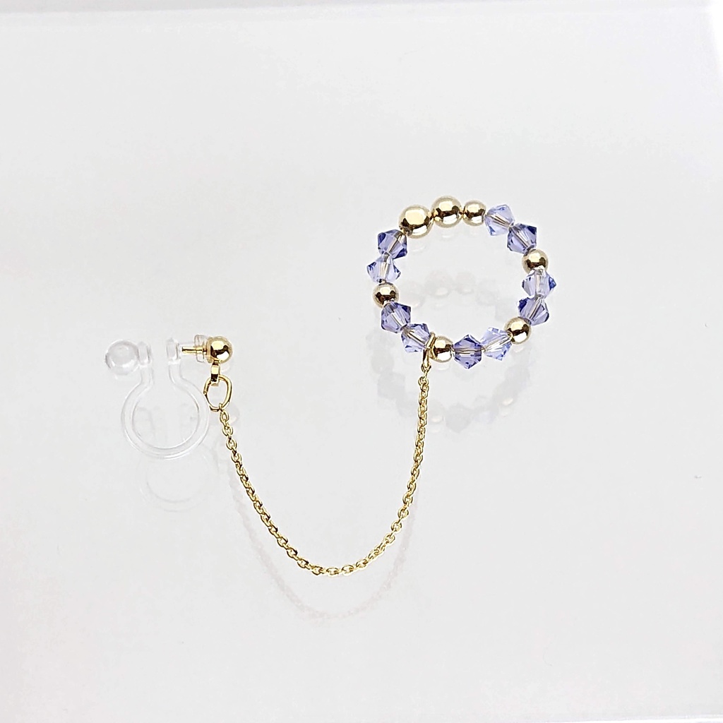 ヴィル・ルーク・エペル イメージ クリスタル イヤーカフイヤリング/ピアス