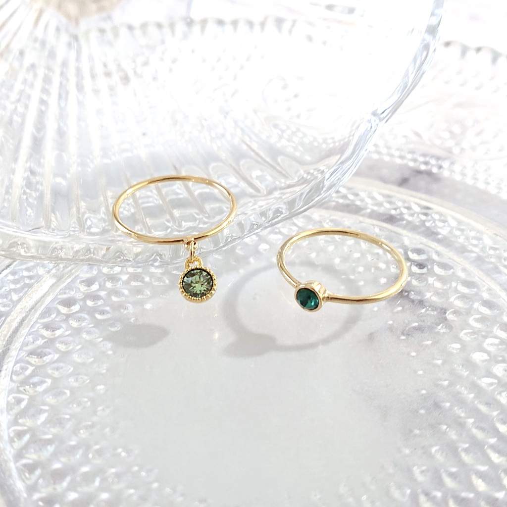 マレウス・リリア・シルバー・セベクイメージ ストーンリングセット