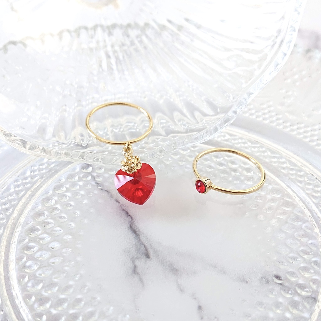 リドル・エース・デュース・トレイ・ケイトイメージ リングセット