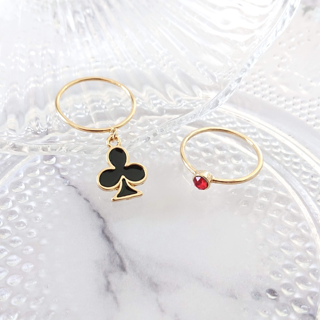 リドル・エース・デュース・トレイ・ケイトイメージ リングセット