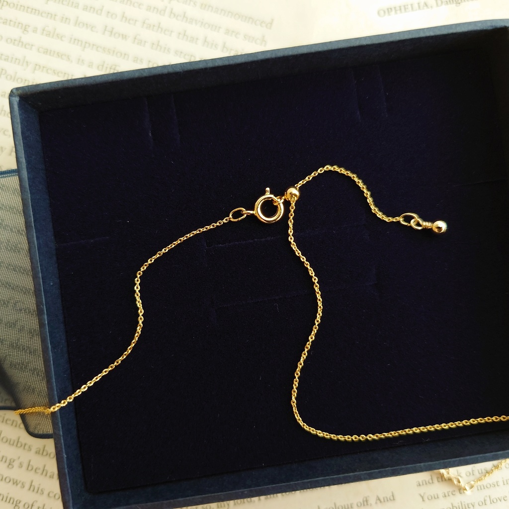 【サイズ調整可】twst イメージ レース調 ストーンバーネックレス