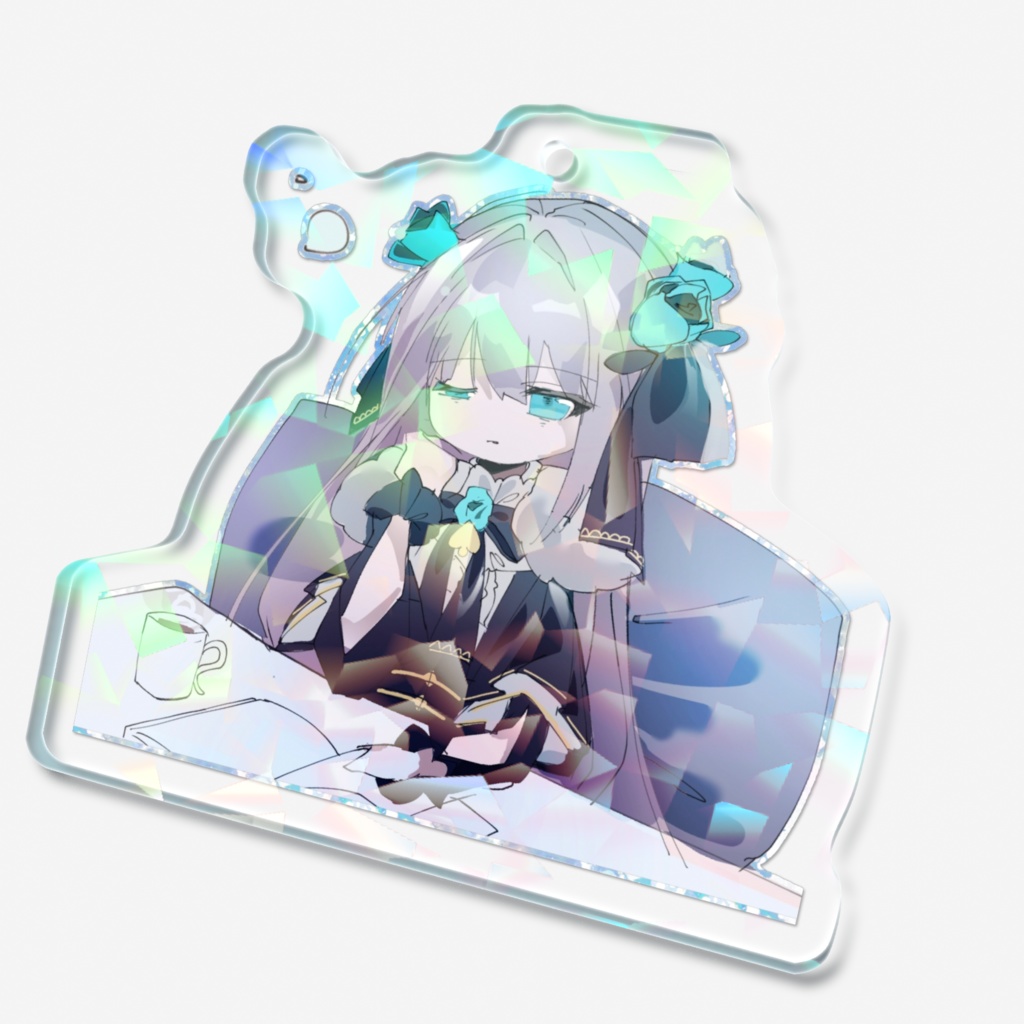 《二次創作》Arcaea 対立ちゃんホログラムアクリルキーホルダー