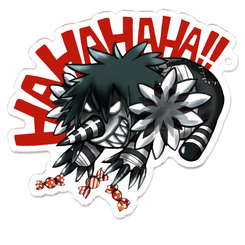 Ljさん【まるモグラのすがた】アクリルキーホルダー