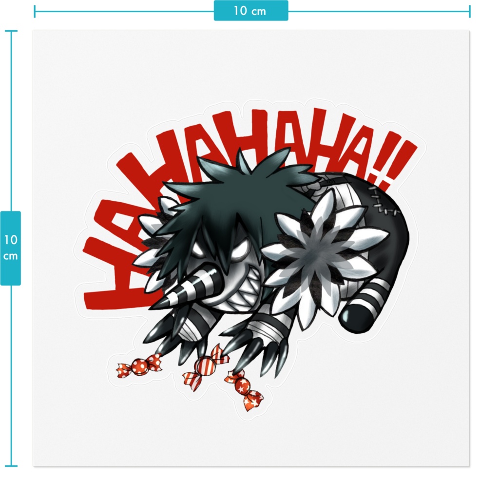 Ljさん【まるモグラのすがた】ステッカー