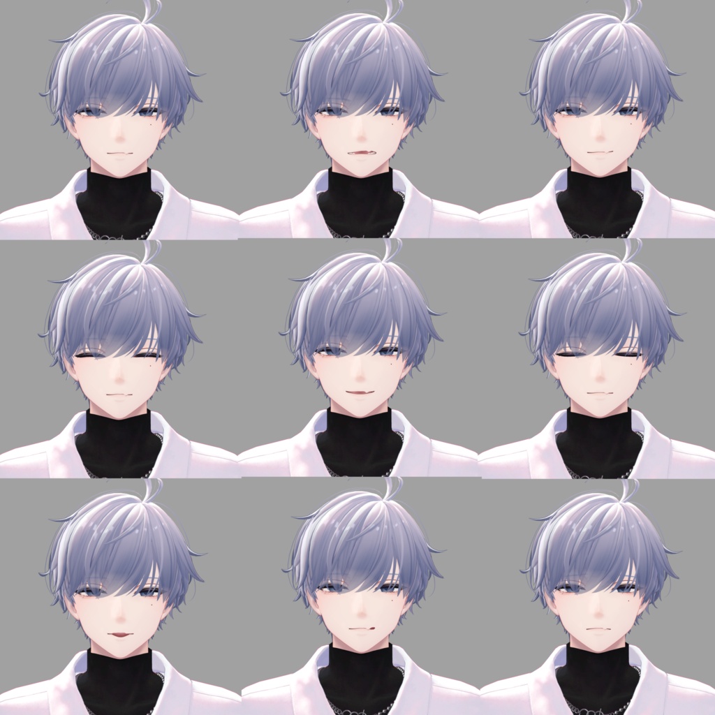 【狛乃/Komano】Face Animation Pack/50 Expressions