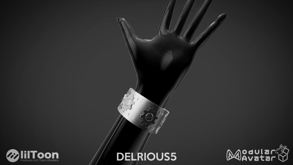 【MA互換】Gears Of Time アクセサリーセット - 【14アバター対応】(VRChat想定)