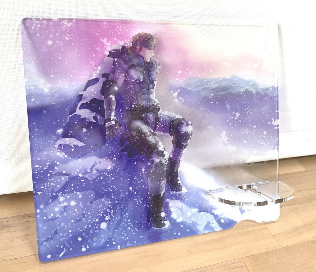 アラスカ　アクリル　スマホスタンド