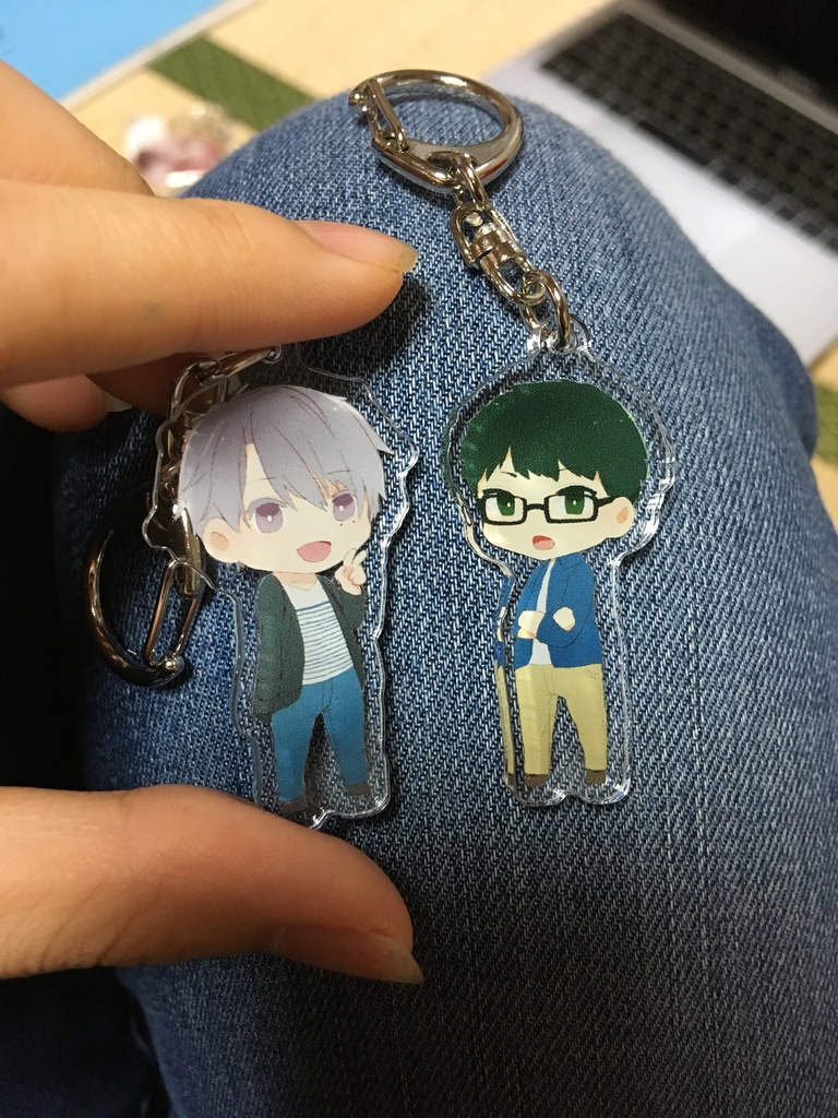 男子大学生「桜庭くん」キーホルダー