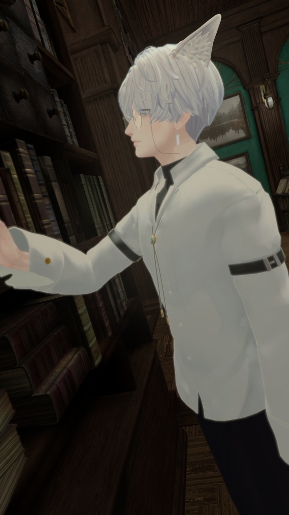 ルーズなクラシックシャツ【複数アバター対応】