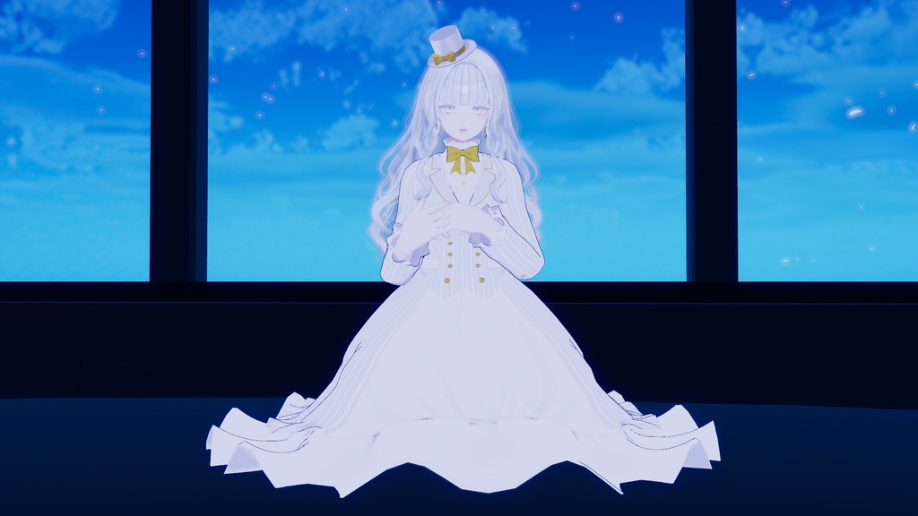 紳士ぶりたいおませさんのドレス【複数アバター対応】