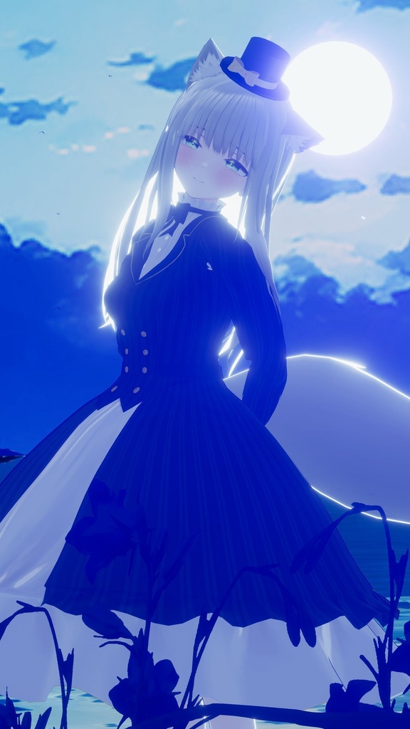 紳士ぶりたいおませさんのドレス【複数アバター対応】