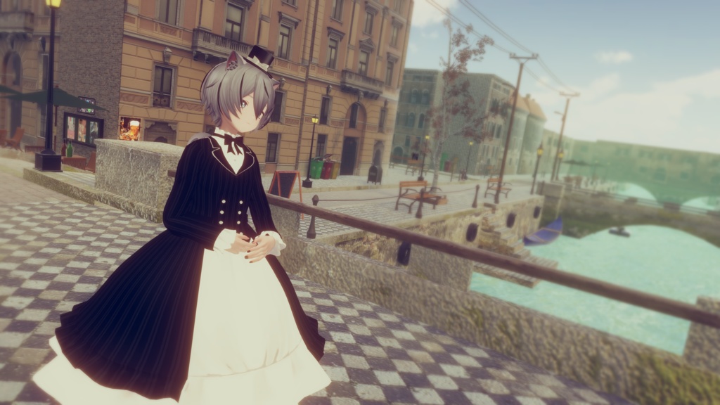 紳士ぶりたいおませさんのドレス【複数アバター対応】