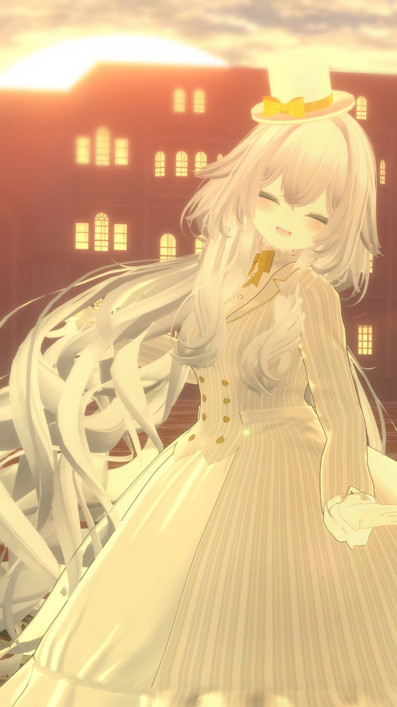 紳士ぶりたいおませさんのドレス【複数アバター対応】