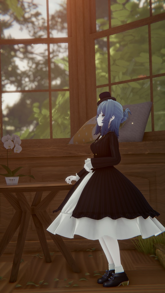 紳士ぶりたいおませさんのドレス【複数アバター対応】