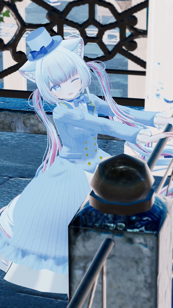 紳士ぶりたいおませさんのドレス【複数アバター対応】