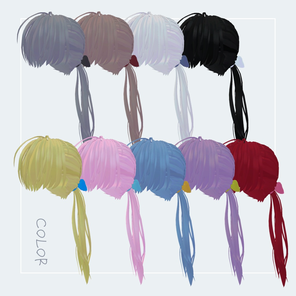 おじゃまヘア【カルネ用+8アバターセミ対応】