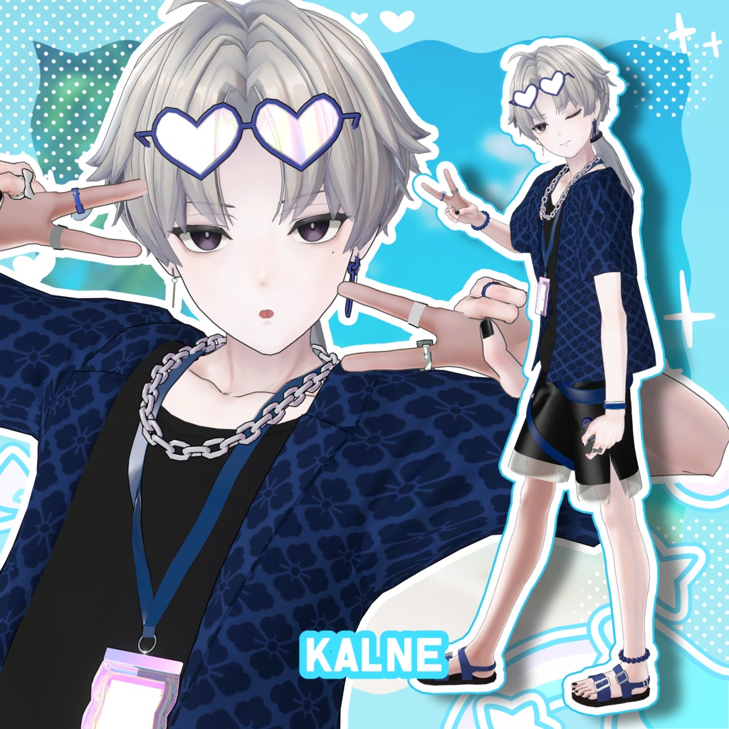 ✨️セール中✨️ごきげん!バカンススイムウェア【複数アバター対応】