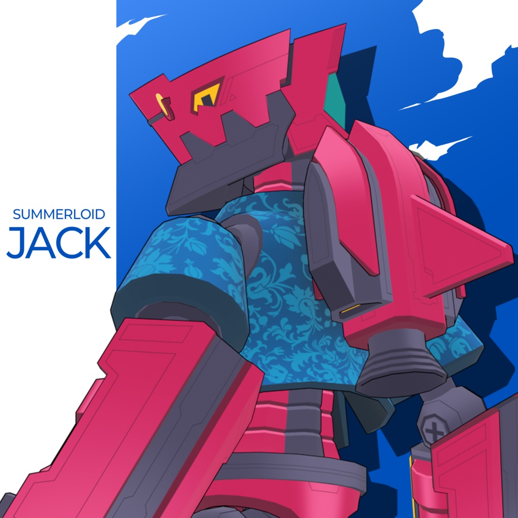 【オリジナル3Dモデル】サマーロイド・ジャック