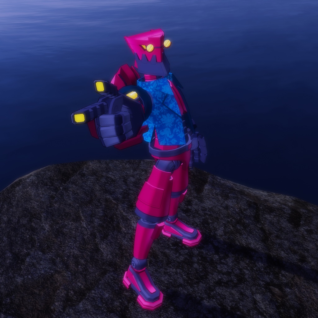 【オリジナル3Dモデル】サマーロイド・ジャック