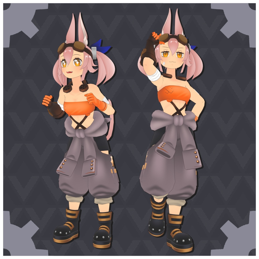 【無料】【 3Dモデル 】 トライブリゲード キット